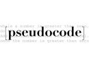 Pseudocode