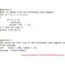 How would the last line of the following code segment need to be modified 